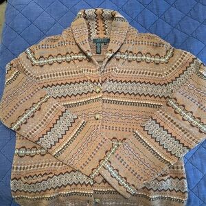 Ralph Lauren Multicolor Patterned Cardigan